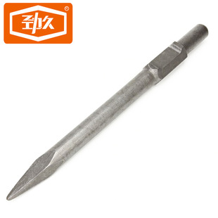 劲久工具6电镐凿子铬钢尖扁凿六角风镐钻头30*400厂家直销