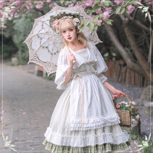 MoonCana春之序章小物现货掉落页面 Lolita春秋款田园cla系裙