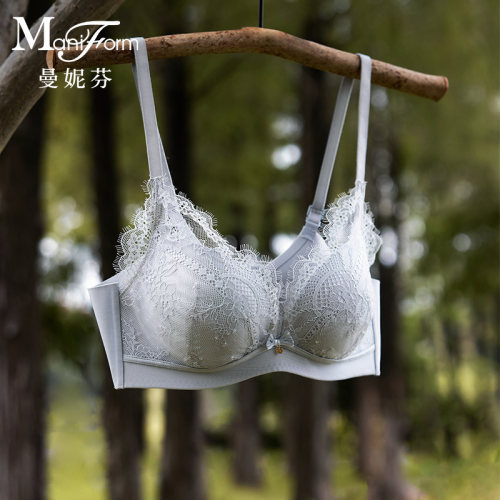 断码特价 多款曼妮芬软钢圈内衣浪漫蕾丝无钢圈文胸舒适内衣