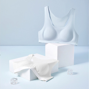 微瑕疵不支持7天无理由曼妮芬短款 背心少女文胸舒适无痕透气内衣