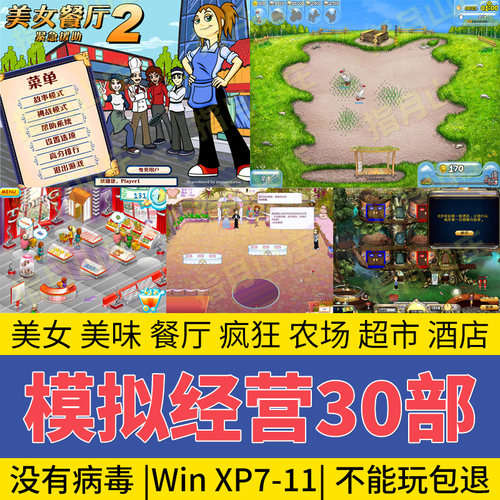 模拟经营小游戏30款合集电脑版