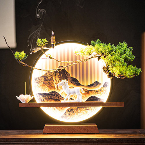 陶瓷马家居装饰乔迁生日礼物