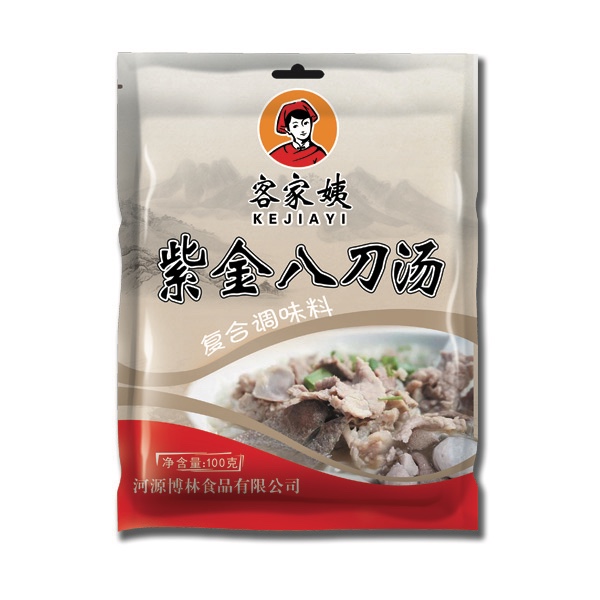 客家姨紫金八刀汤调味料100g*1包猪杂汤调味料河源汤米粉调味料-封面