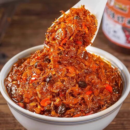 虾酱正宗湖南特产香辣虾米下饭菜瓶装即食拌面酱拌饭辣椒酱小鱼仔
