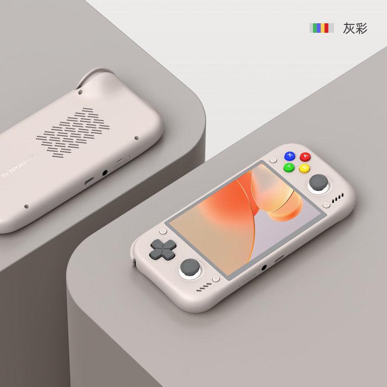 新品Retroid PocketNova 游戏机4.5英寸4:3 OLED屏高性能安卓掌机