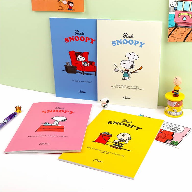 韩国进口史努比SNOOPY笔记本本子