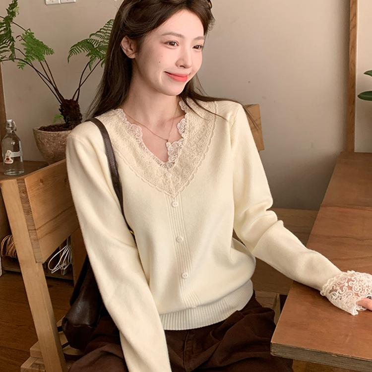 毛衣女2025春秋新款打底衫上衣潮