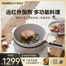 智能西厨机多功能料理锅一体锅家用烹饪炒菜煎烤牛排机 moido陌冬