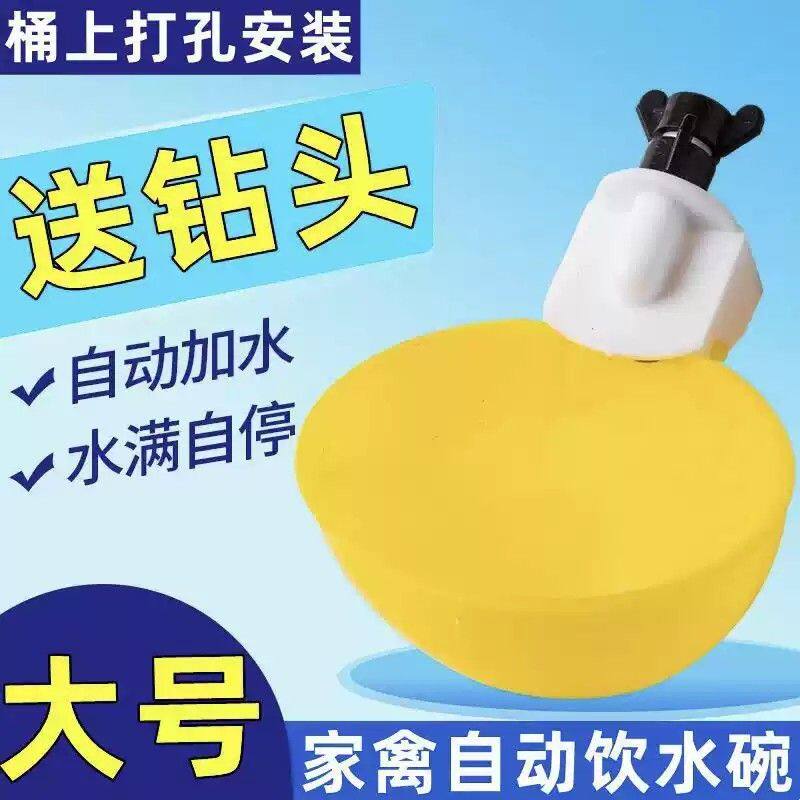 大鸡自动饮水器大号鸡鸭鹅自动饮水器饮水碗鸽子鹌鹑喂喝水碗家禽