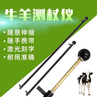 动物测杖仪器 羊测仗 牛测仗 测量牛羊身高 测仗仪不锈钢测杖猪羊