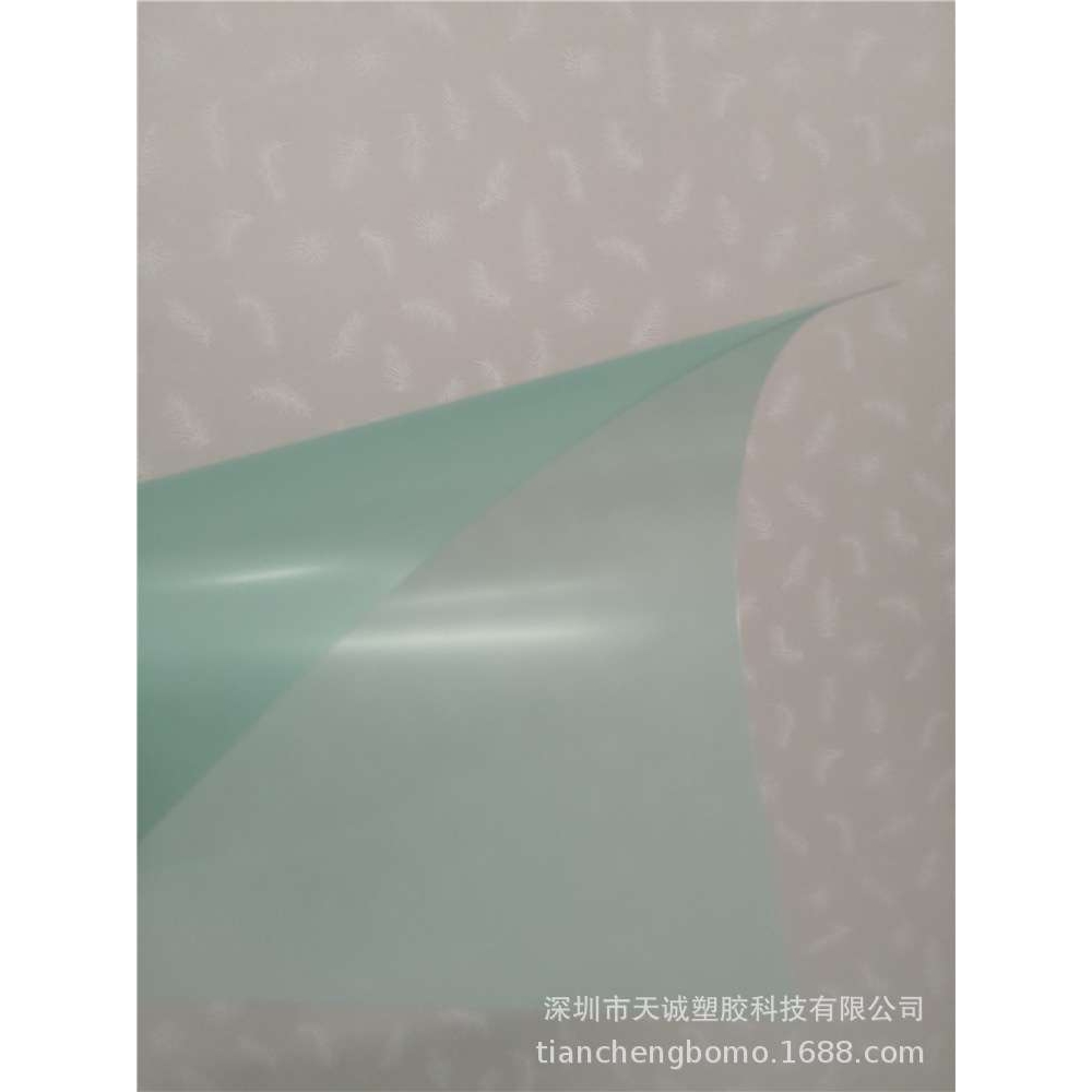 现货供应透明PC板 生板 单双加硬 防刮花 白膜 绿膜PC0.5mm