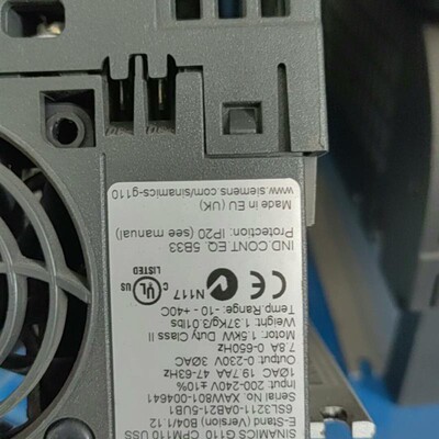 《议价》西门子G110系列变频器6SL3211-0AB21-5UB0