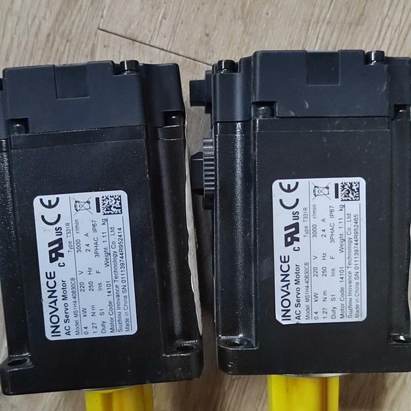 《议价》汇川伺服电机MS1H4-40B30CB T331R有13台