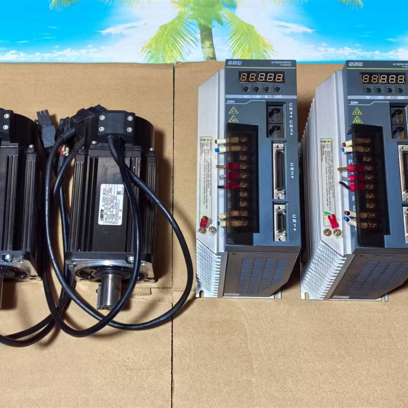 《议价》艾威图P-H08AT2伺服驱动器附带电机实物拍摄拆机件