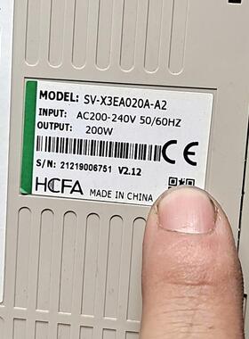 《议价》HCFASV-X3EA020A-A2驱动器