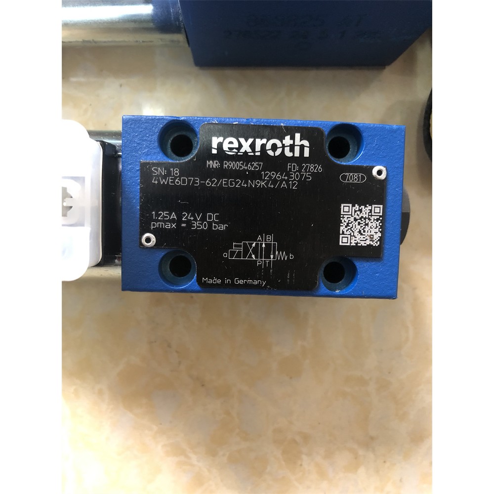 力士乐电磁阀4WE6D73-62/EG24N9K4/A12 R900546257德国液压品牌