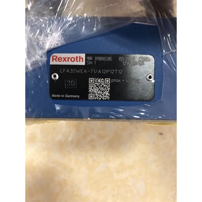 LFA32WEA-71/A12P12T12 R900965385盖板德国产原装Rexroth力士乐