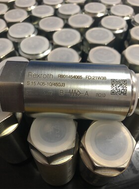 力士乐液控单向阀S15A05-1X/450J3 R901454065德国产原装Rexroth