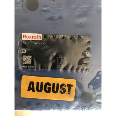 力士乐液控单向阀SL20GA1-4X/ R900587554德国产原装机械配件正品