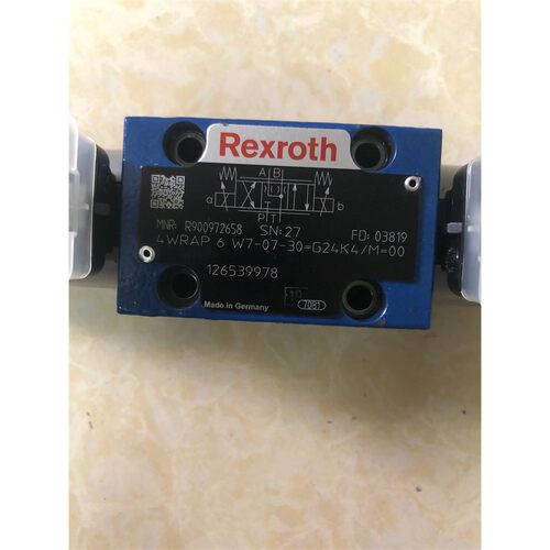 4WRAP6W7-07-30=G24K4/M=00 R900972658力士乐Rexroth比例阀