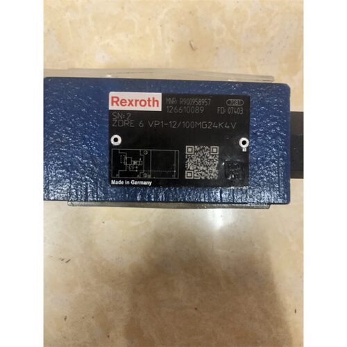 力士乐比例阀R900958957 ZDRE6VP1-12/100MG24K4V德国品牌