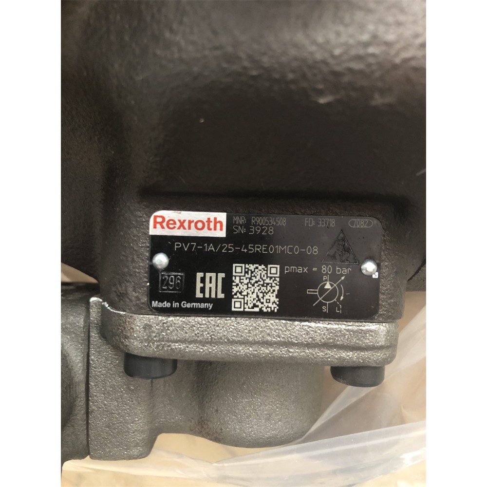 力士乐PV7-1A/25-45RE01MC0-08 R900534508变量叶片泵德国产原装