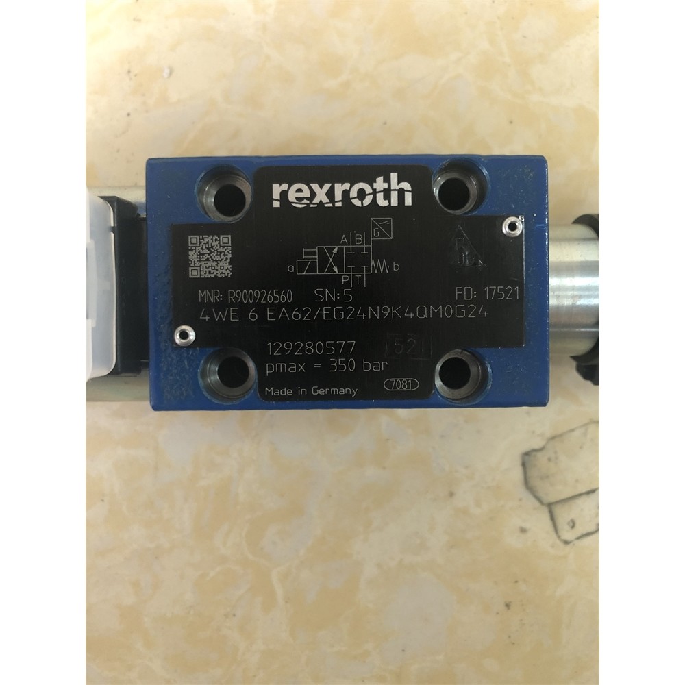 4WE6EA62/EG24N9K4QM0G24 R900926560力士乐电磁阀带位置传感器