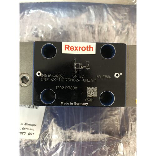 力士乐比例溢流阀0811402055 DRE6X-11/175MG24-8NZ4MREXROTH原装