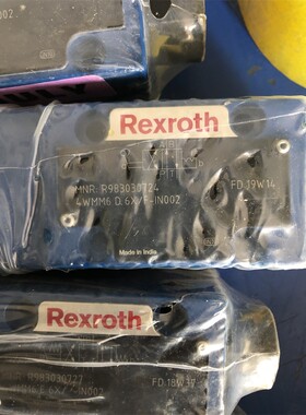力士乐4WMM6D6X/F-IN002 R983030724手动换向阀6通径原装Rexroth