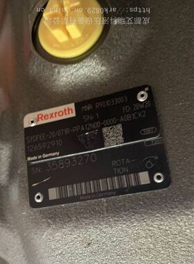 SYDFEE-2X/071-PPA12N00-0000-A0B1CX2力士乐比例泵原装德国进口