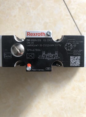 力士乐4WRAE6W1-30-23/G24N9K31/F1V R900941258比例阀原装