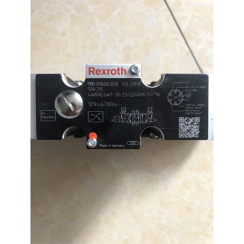 力士乐4WRAE6W1-30-23/G24N9K31/F1V R900941258比例阀原装