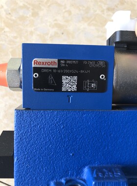 力士乐比例减压阀DREM10-61/200YG24-8K4M R901279577压力等级200