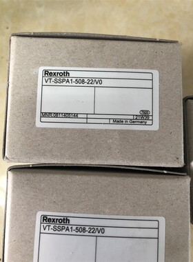 0811405144型号VT-SSPA1-508-22/V0力士乐Rexroth比例放大器原装