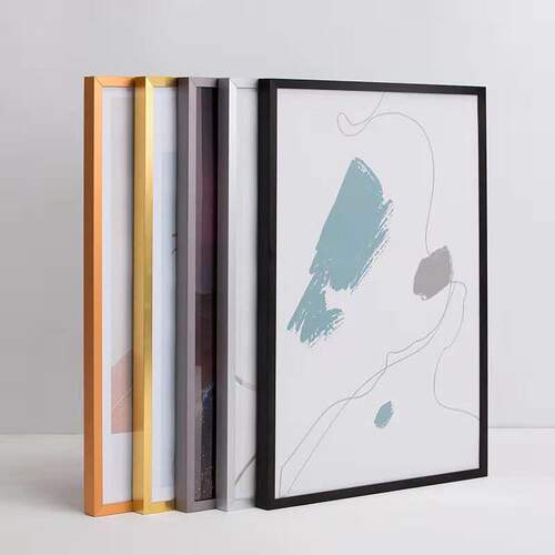 poster photo wooden art picture frame square相框/画框