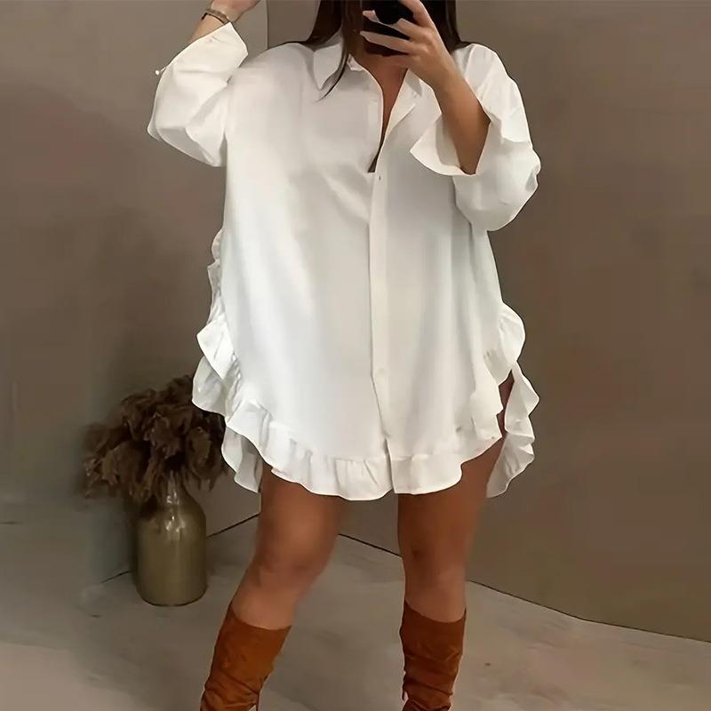 hem decoration mujer camisas blusa ropa fashon pearls