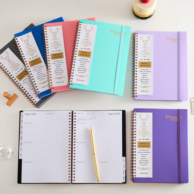 26年日程本计划本线圈weekly daily plan english schedule book