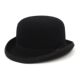 Hat Wool 羊毛呢卷边圆顶礼帽爵士帽 Derby Bowler Felt Fedora