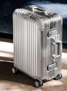 All Aluminum Carry On Luggage Case Alloy Metal Suitcase TSA