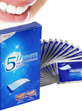 Teeth Whitening Strips - 3D/5D/9D Whitening Technology牙贴