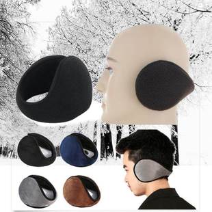 plush mens womens ear muffs earwarmer winter warmers unisex