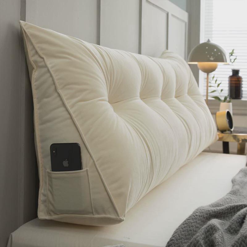 bed cushion double headboard soft pack back cushion pillow