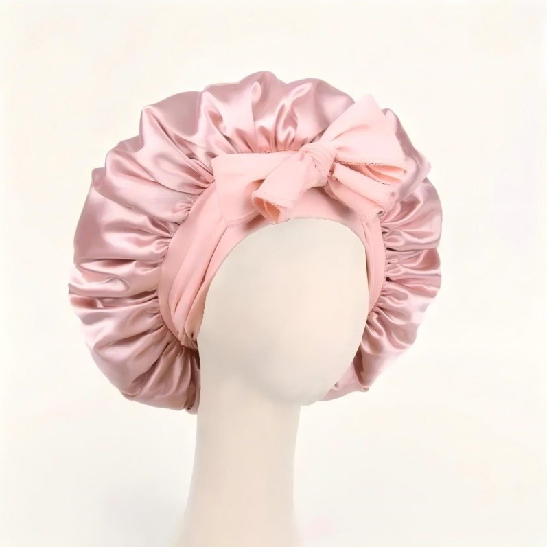 Satin Bonnet Silk Bonnet Bonne For Sleeping Hair Bonnet 睡帽