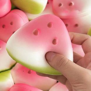 Anti-stress Squishy Watermelon Toys Slow Rising Fidget Toy F