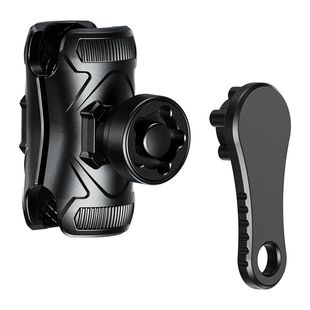 1英寸球头连杆支架运动相机25mm球头摩托车连接杆铝合金夹具加长