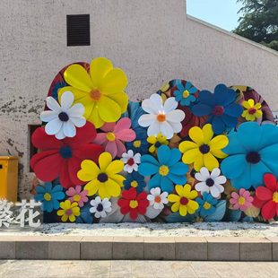 巨型花艺术造型商超景区广场室内户外网红引流打卡美陈装置产品