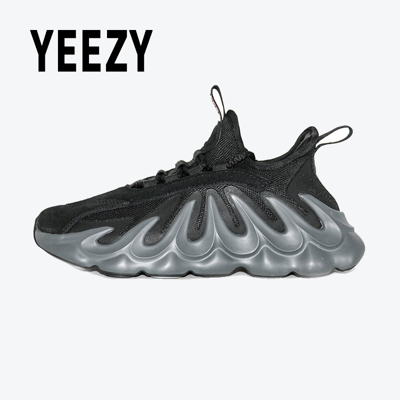 yeezy官方正品新款椰子鞋451黑猩猩透气个性男女跑鞋休闲运动板鞋