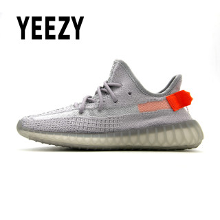 YEEZY官方正品350v2椰子亚美欧洲尾灯亚麻地球灰橙黑胶休闲运动鞋