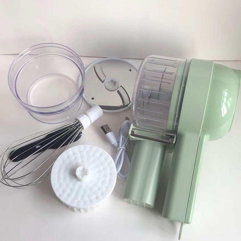 加特林切菜器迷你无线电动蒜泥神器压拉搅蒜蓉捣蒜器多功能切菜机