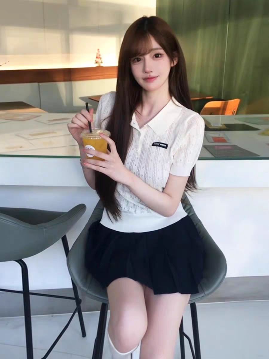 2026夏季新款韩版宽松显瘦翻领短袖T恤女百搭休闲短裤套装